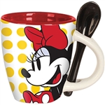 Minnie Classic Dots Espresso Cup with Spoon