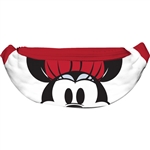 Belly Bag Peeking Minnie, Red & White