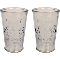 Mickey & Minnie Mouse Farmhouse Tumbler Set, 2pc