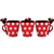 Minnie Dress Polka Dots 9oz Mug w/Spoon, Red White