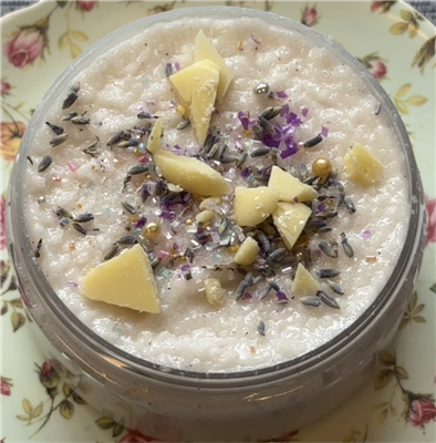 4 ounce Woodland Lavender Sugar Scrub