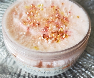 4 ounce Neroli Orange Blossom Mango Butter Sugar Scrub