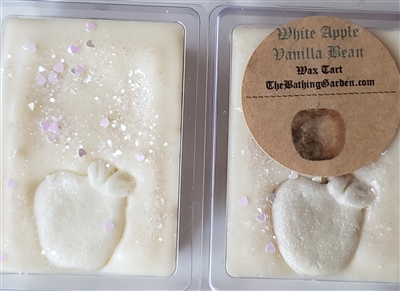 White Apple Vanilla Bean Wax Tart