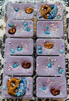 *JUMBO* Blueberry Lavender Pretzel Wax Tart