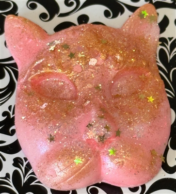 Big Cat Masquerade Shaped Wax Tart