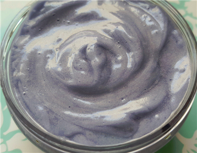 Blueberry Lavender Sugar Cake Mango Butter Whipped Soap