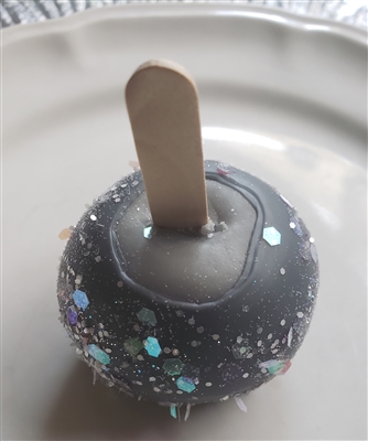 Black Apple Candy Apple Shaped Wax Tart