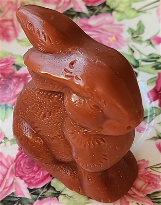 Chocolate Almond Bunny Shaped Wax Tart