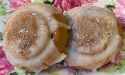 Cinnamon Chip Cookie Roll Shaped Tarts