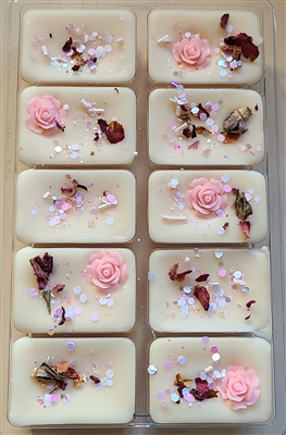 *JUMBO* Tea & Rose Petal Pound Cake Wax Tart