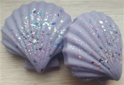 Lavender Beach Martini Seashell Shaped Tarts