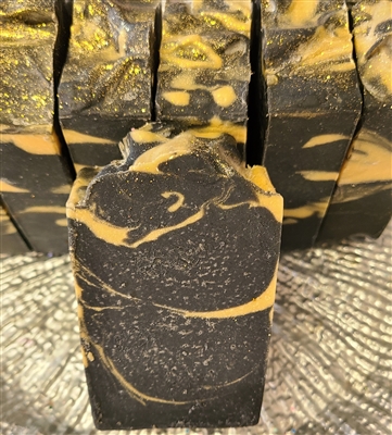 Mr. Mystery Charcoal & Almond Milk Cold Process Soap