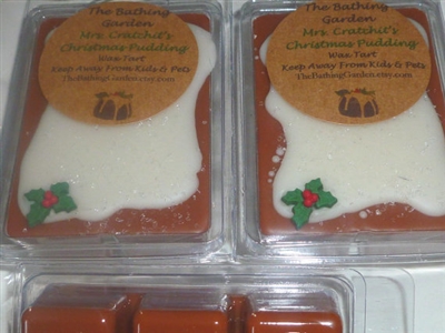 Mrs. Cratchit's Christmas Pudding Wax Tart