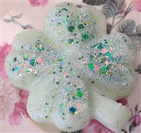 Shamrock Mint Shaped Wax Tart