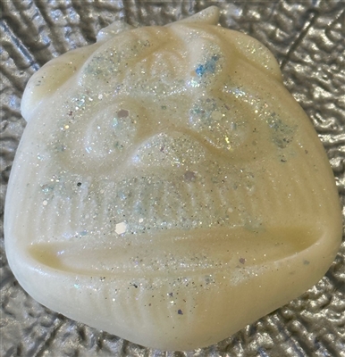 Abominable Snowman Shaped Wax Tart