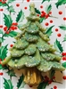 Sugar Cookie & Spruce Shaped Tart