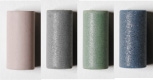 Cylinder Assorted: Blue, Grey, Green and Pink (4)