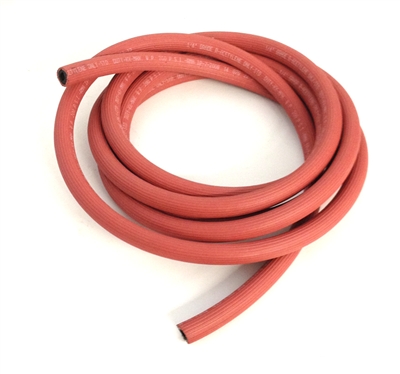 Rubber Torch Hose Red Gas 1/4'' ID -10 Ft