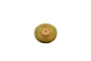 Crimped Brass Wire Wheel Brush 4 Inch 3 Rows