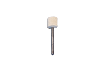 Felt Cylinder Mounted Medium 1/4 x 1/4 Inch MP-1Felt Cylinder Mounte