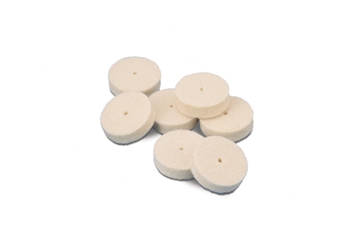 Felt Wheel Square Edge Mini Soft 1 inch (25)