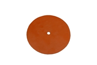 Red Silicon Pad, 7" Diameter, 1/2" Hole for vacuum machine