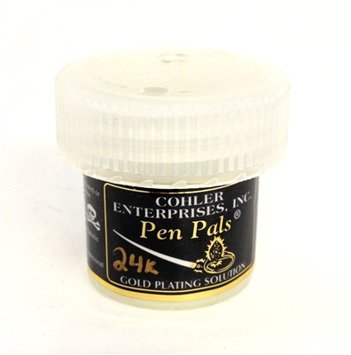 24KT Gold Pen Plating Solution 1 Ounce