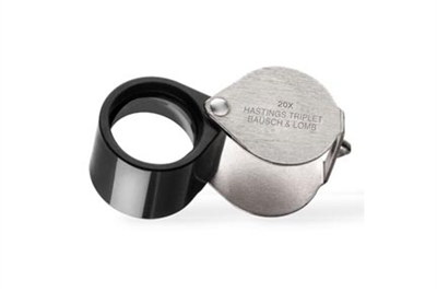 Bausch & Lomb 20x Hastings Loupe
