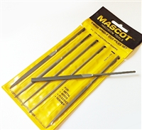 Needle File Set of 6 Cut 2 Medium Mascot Swiss