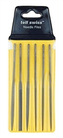 Needle File Set of 6 Fine Swiss