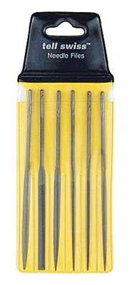 Needle File Set of 6 Fine Swiss