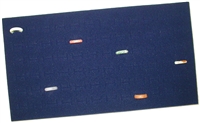 Foam Pad Horizontal Navy Blue 72 Rings 14 x 7.5 Inches