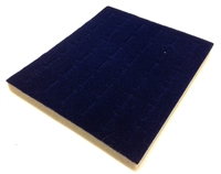 Foam Pad Navy Blue36 Rings 7.5 x 6.5 Inches