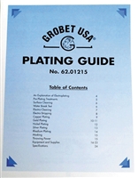 Plating Guide Grobet USA Soft Cover Book