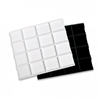 TRAY LINER INSERT WHITE LEATHERETTE - 16 COMPARTMENTS