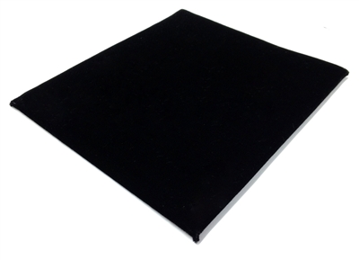 Velvet Pad Black  7.75 x 6.75 Inches