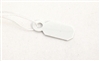 Tags Plastic White String Package of 100