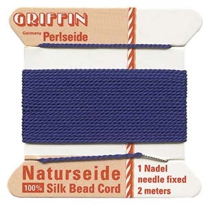 Beadcord Blue Dark Silk