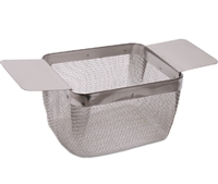 Rectangular Stainless Steel Extra-Fine Mesh Cleaning Baskets