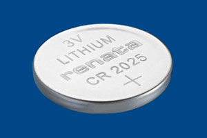 CR2025 Renata Lithium Battery