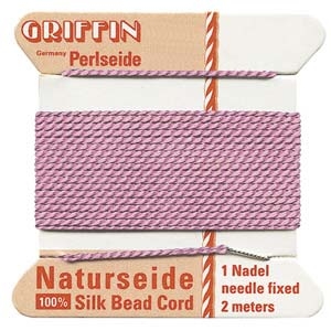 Beadcord Pink Dark Silk