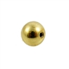 Memory Wire End Caps Gold Plated 5mm (12)