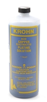 1 Quart Copper Plating Solution by Krohn