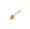 Yellow Gold Filled Ballstud 3.00mm (6)