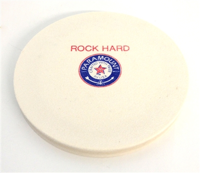 Felt Wheel 6 x .5 Inches Rock Hard Paramount