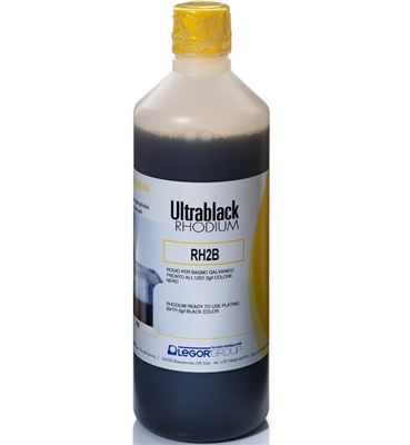 Legor Black Rhodium for Bath Plating Solution - 500ml 1 gram