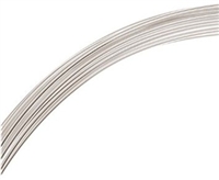 Sterling Silver Round Wire (1 Foot)