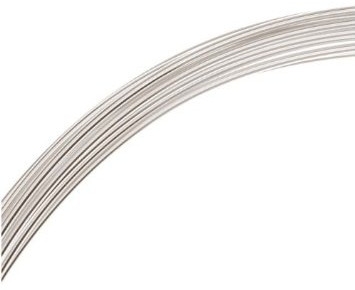 Sterling Silver Round Wire (1 Foot)