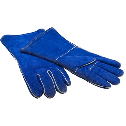 Blueshield Blue Leather Welding Gloves