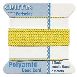 Beadcord Yellow Nylon